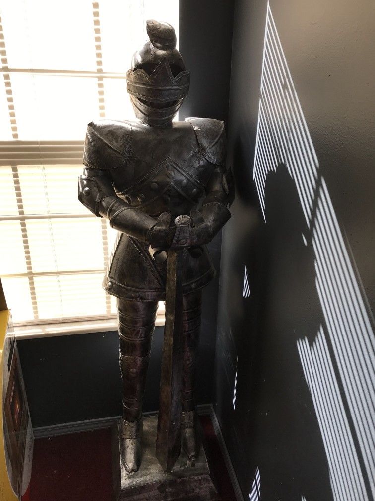 Medieval Knight Statue