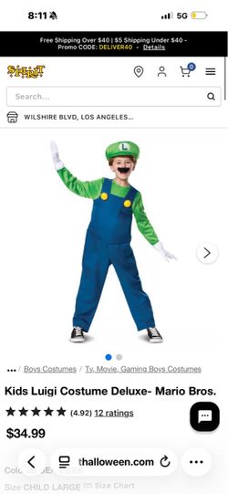 Luigi custome