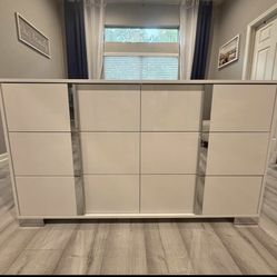 WHITE & SILVER dresser 👍🏻👍🏻👌🏻👌🏻 FAST DELIVERY!!! 🚚 