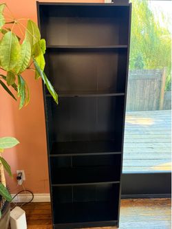 Free black IKEA bookshelf