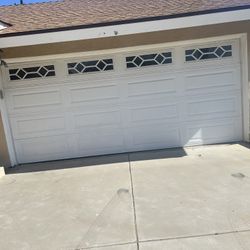 Garage Door 16 x 7 used
