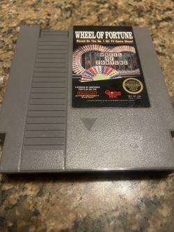 Wheel of Fortune (Nintendo Entertainment System, 1988) Cartridge Only