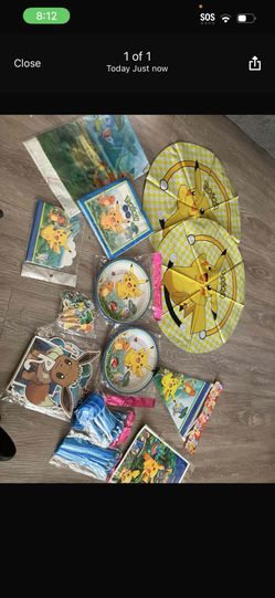 Pokemon Party Supplies