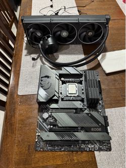 i7 13700k, MSI MPG Z690 mobo, 32gb ddr4 ram and liquid cooler