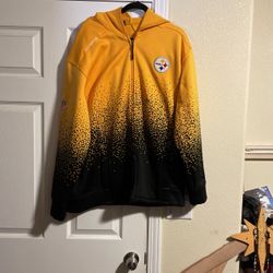Size XL On Field Reebok Steelers Sweater.