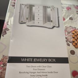 White Jwellery Box 