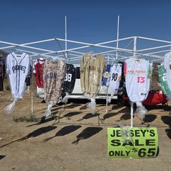 SATURDAY 2/28/2026 HIGH QUALITY JERSEYS SALE 