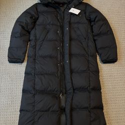 Jordan Hooded Puffer/Trench Coat