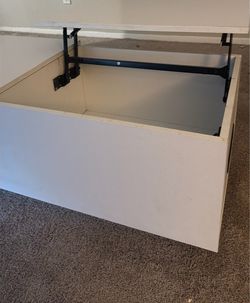 Lift Top Coffee Table w/ Storage, Outlets & USB – $60