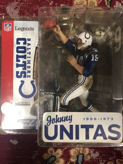 Brand NeMcFarlane sportspick, Johnny Unitas Action Figure