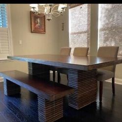 Paloma II Reclaimed Wood Dining Table
