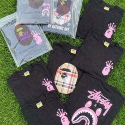 BAPE Tees Multiple Available DS Authentic