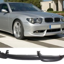 2002-05 BMW E65 E66 7-Series A Style Unpainted Front Lip SplitterPU
