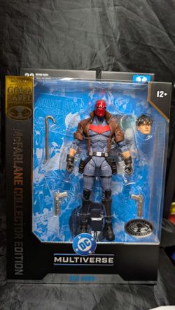 Mcfarlane Collecters Edition Gold Label DC Multiverse Red Hood Chase Platinum SDCC Exclusive