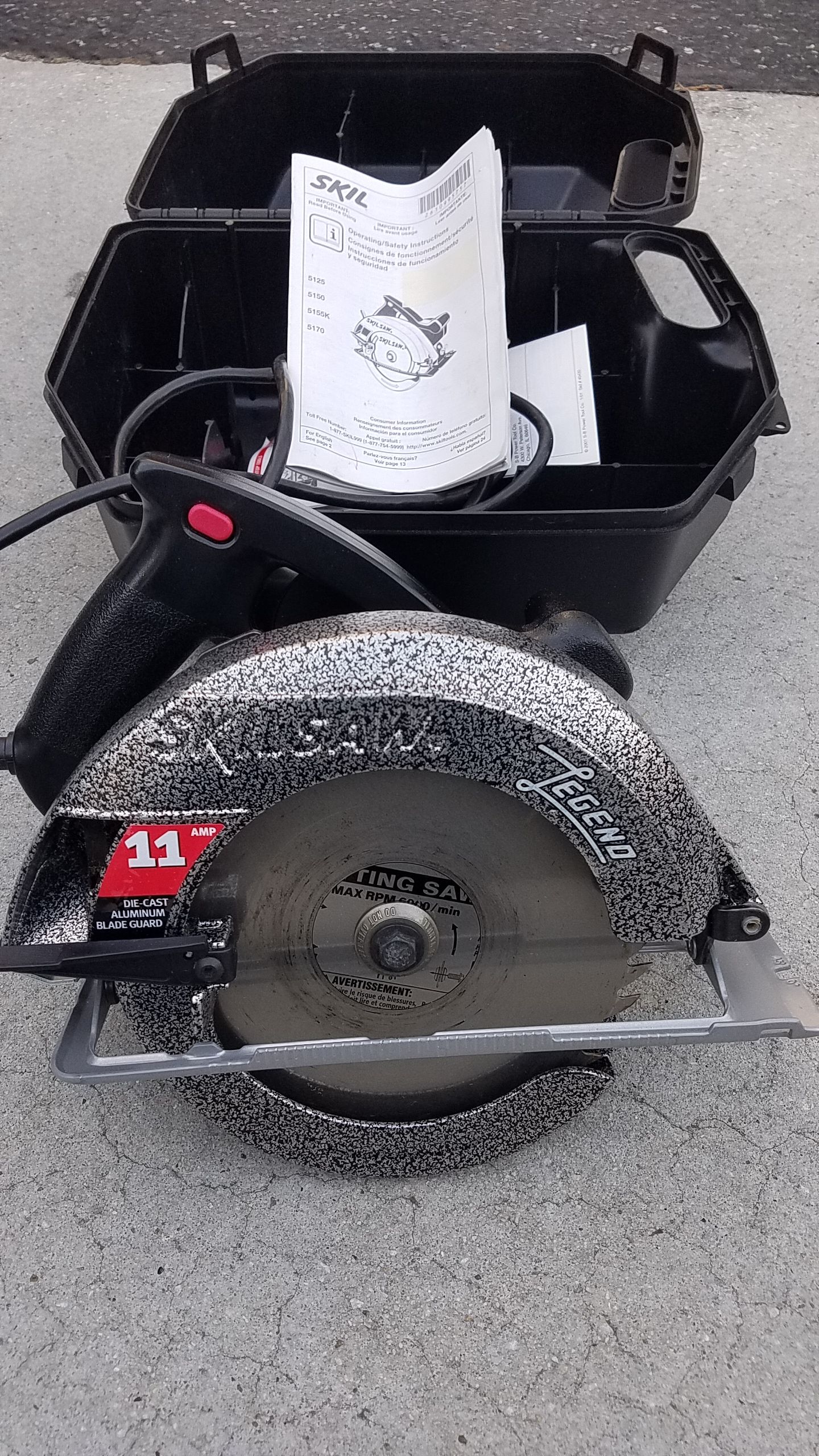 SKILSAW 5155 Legend Series Corded 7 1 4