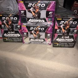 2020 Prizm Collegiate Baseball Blasters