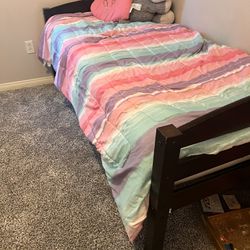 Twin Bunk Beds + Mattress $110