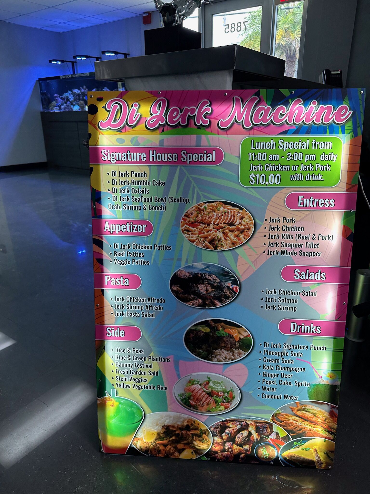 A Frame Restaurant Menu Signs
