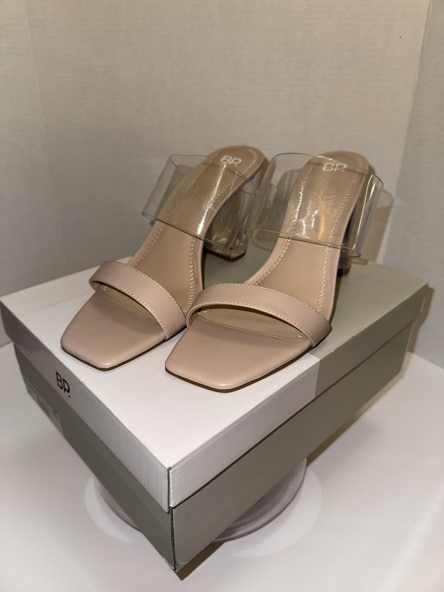 BP Naomi Block Heel Mules
