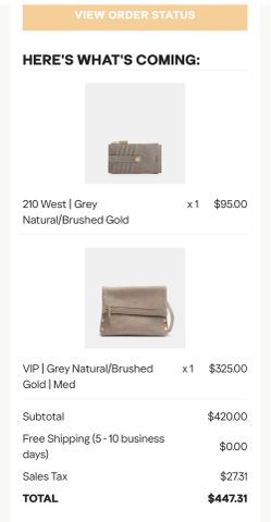 Hammitt Crossbody Purse & Wallett