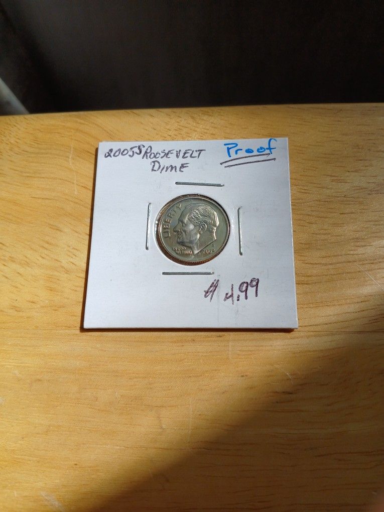 2005 S Proof Roosevelt Dime 