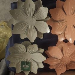 Metal Flower Decor For Wall