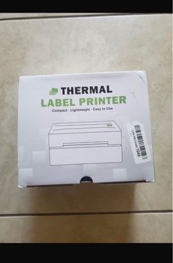 Thermal Label Printer in Box