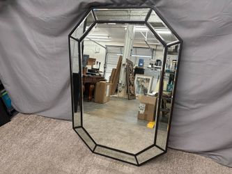 WILLIAMS SONOMA Beveled Octagonal Oblong Mirror