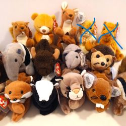 Ty Beanie Babies--Updated Menagerie $5 each