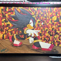 Shadow The hedgehog Art