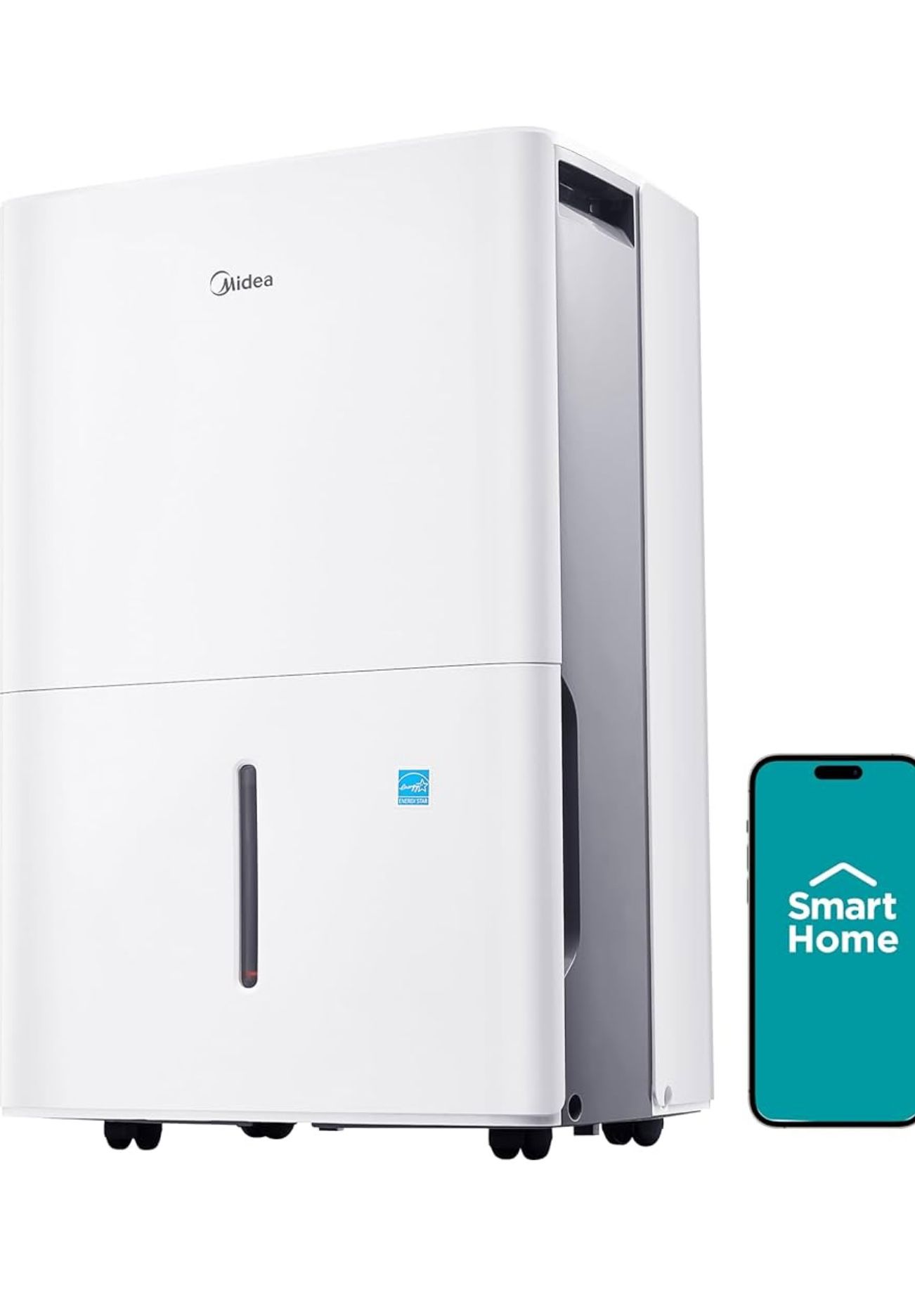 Midea 35 pt. EasyDry Dehumidifier for spaces up to 3,500 sq. ft. WIFI