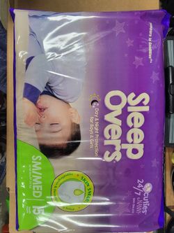 Cuties sleepovers pull-ups youth small/ medium
