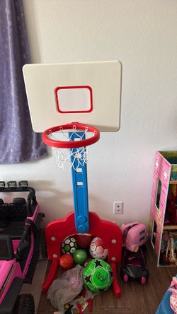 Toddler Basketball, Hockey And Soccer Set