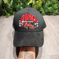 Gallo Fino Racing Hat Cap Black Japan Gentleman's Den Embroidered Snap Back