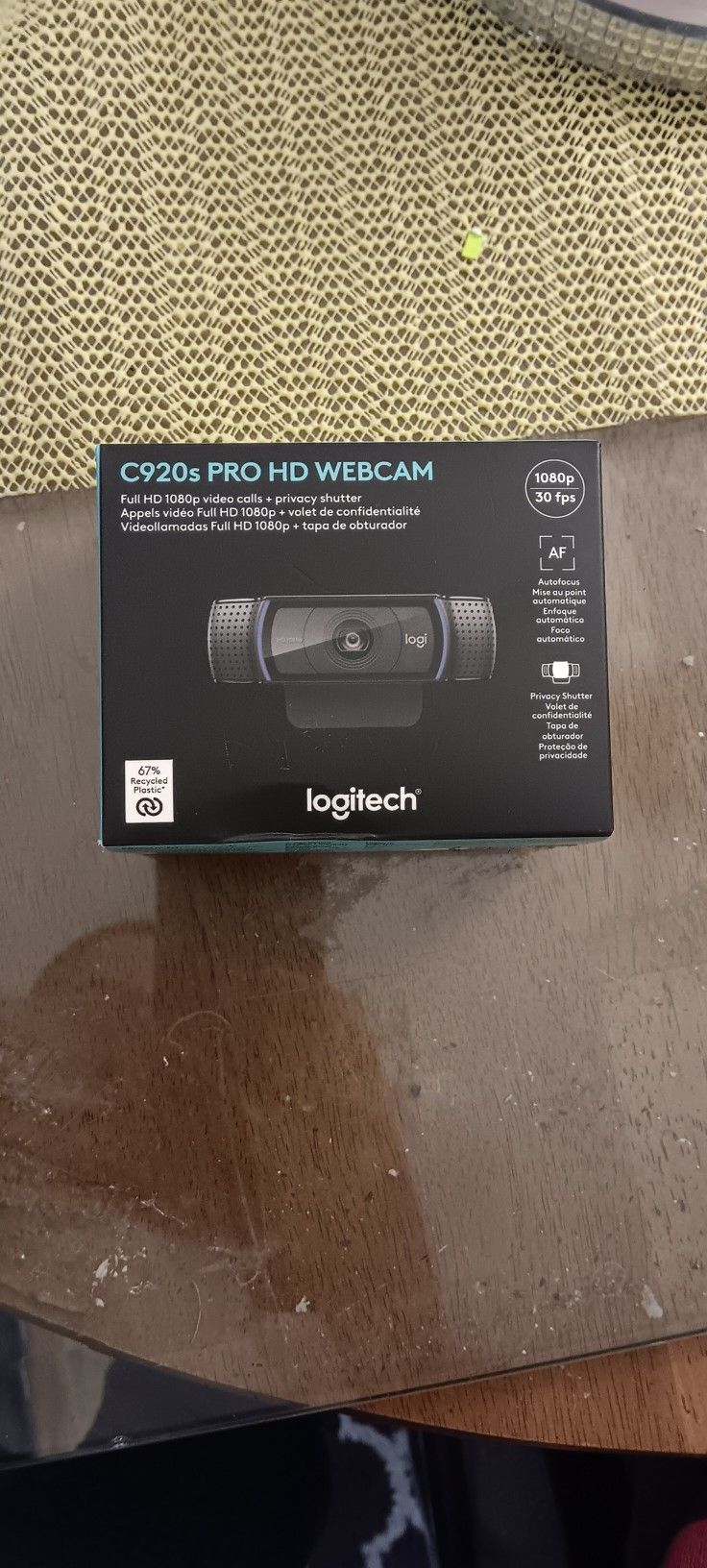 Logitech C920s Pro HD Webcam