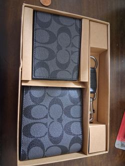 Coach 3 in 1 men wallet