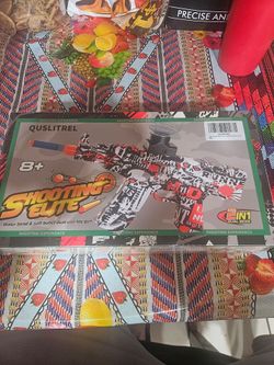 2 IN 1 DUAL MODE WATER BEAD & SOFT BULLET DUAL USE TOY  GUN