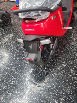 Red Motorcycle Scooter Battery Charger