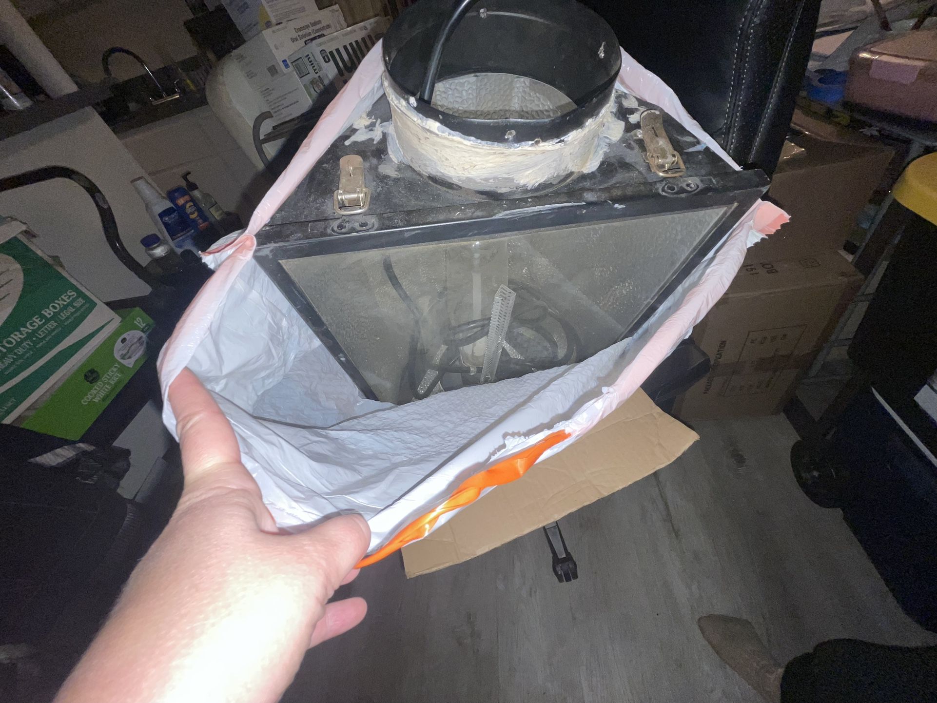 FREE- Huge Light w Reflective Hood