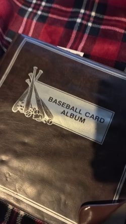 Baseball cards album