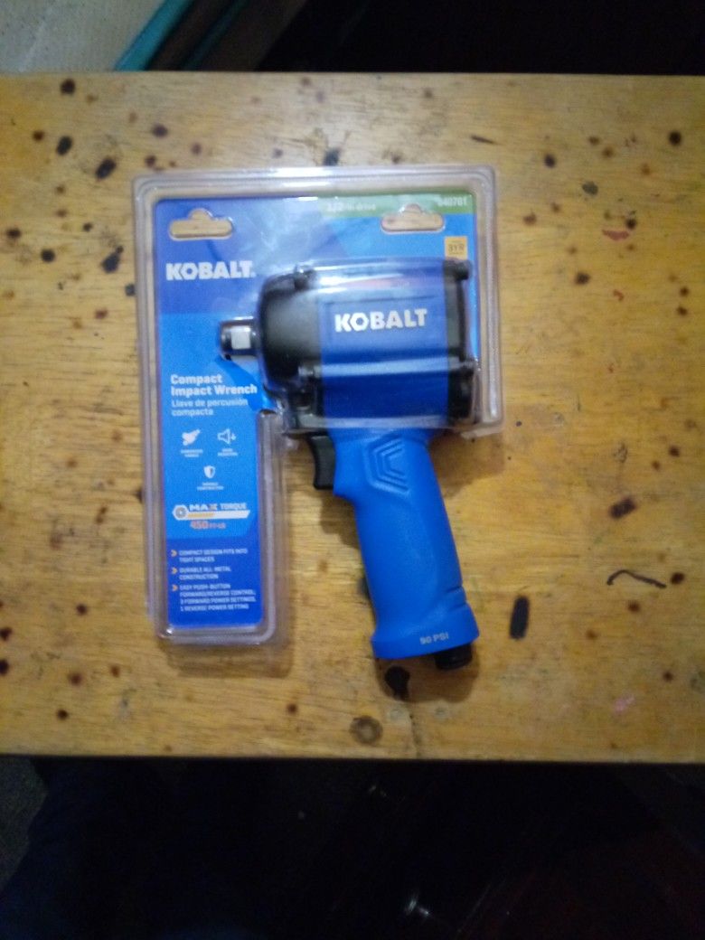Kobalt Air Impact Wrench 1/2 Drive 
