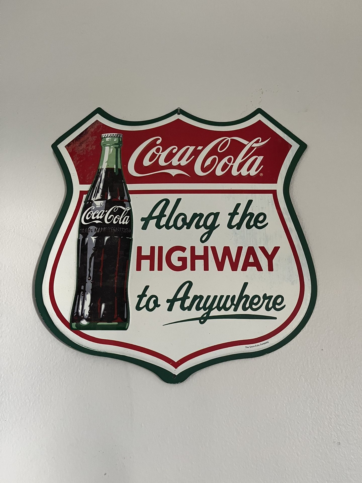 Men Cave Decoration Coca-Cola Metal Sign 12x12