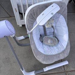 Baby Swing w/ Music & Timer – Good Condition