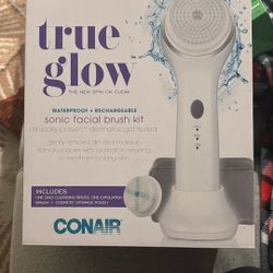 Conair True Glow Sonic Facial Brush Kit - New