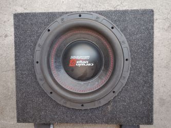 10"cerwin vega v Maxx subwoofer