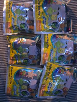 Spongebob figural bag clip