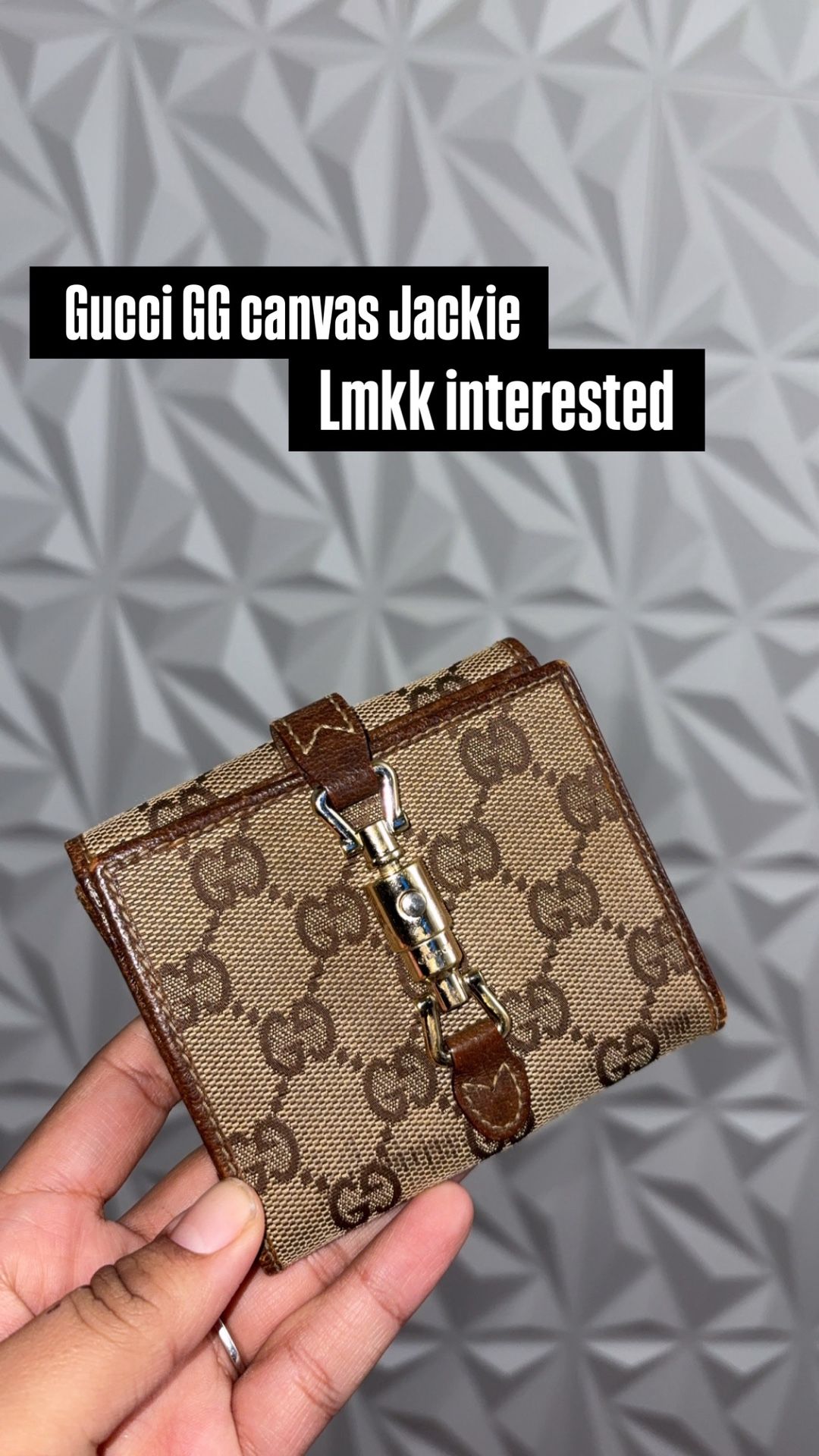 Gucci GG Canvas Jackie