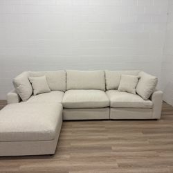 Coaster Sectional Sofa W/Moveable Ottoman-Delivery Available 