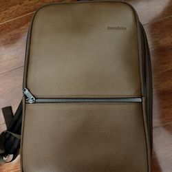 Samson’s Classic Leather backpack