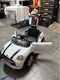 Mini Cooper Push Car For Toddler